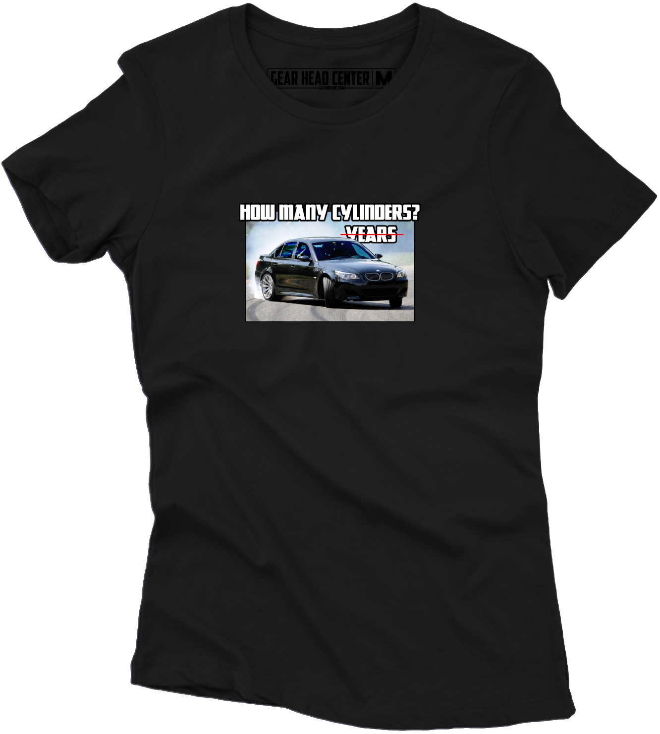 Camiseta Feminina How Many Cylinders