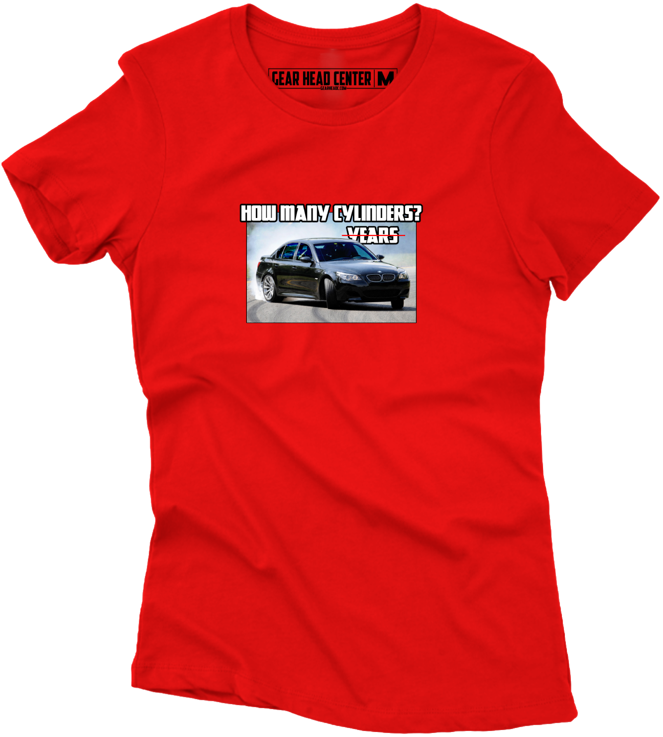 Camiseta Feminina How Many Cylinders - Imagem 4